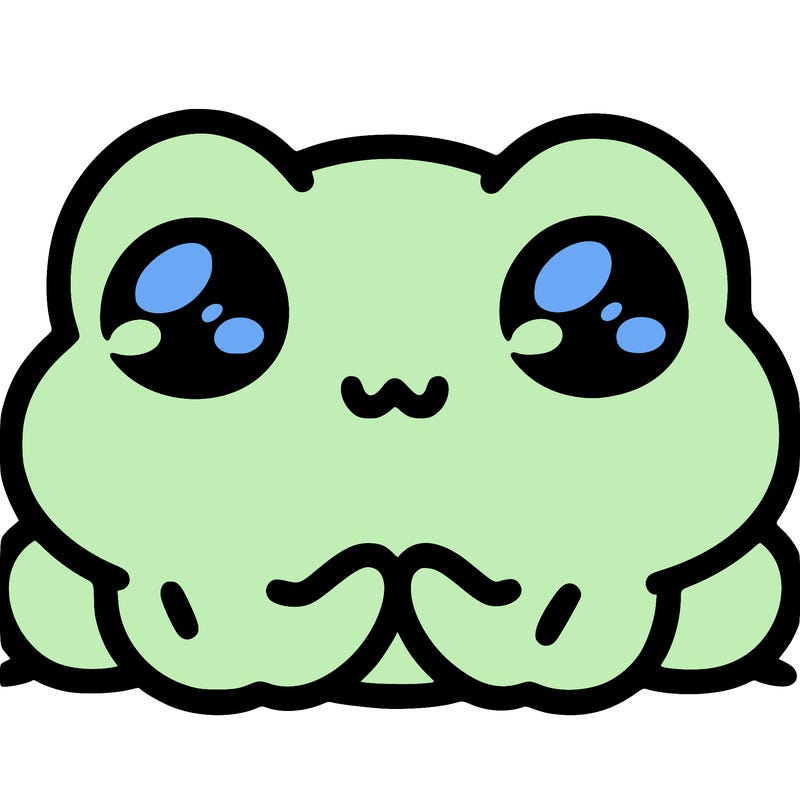 𝕔𝕦𝕥𝕖 𝕗𝕣𝕠𝕘 𝕨𝕚𝕥𝕙 𝕓𝕝𝕦𝕤𝕙