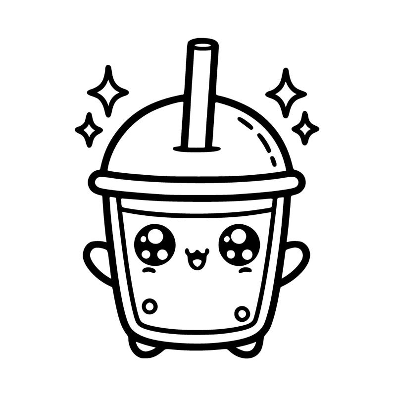 kawaii bubble tea