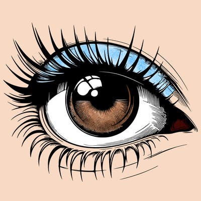 realistic eye