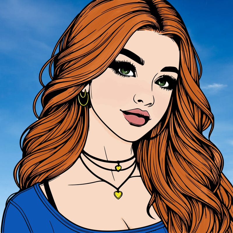 detailed realistic girl