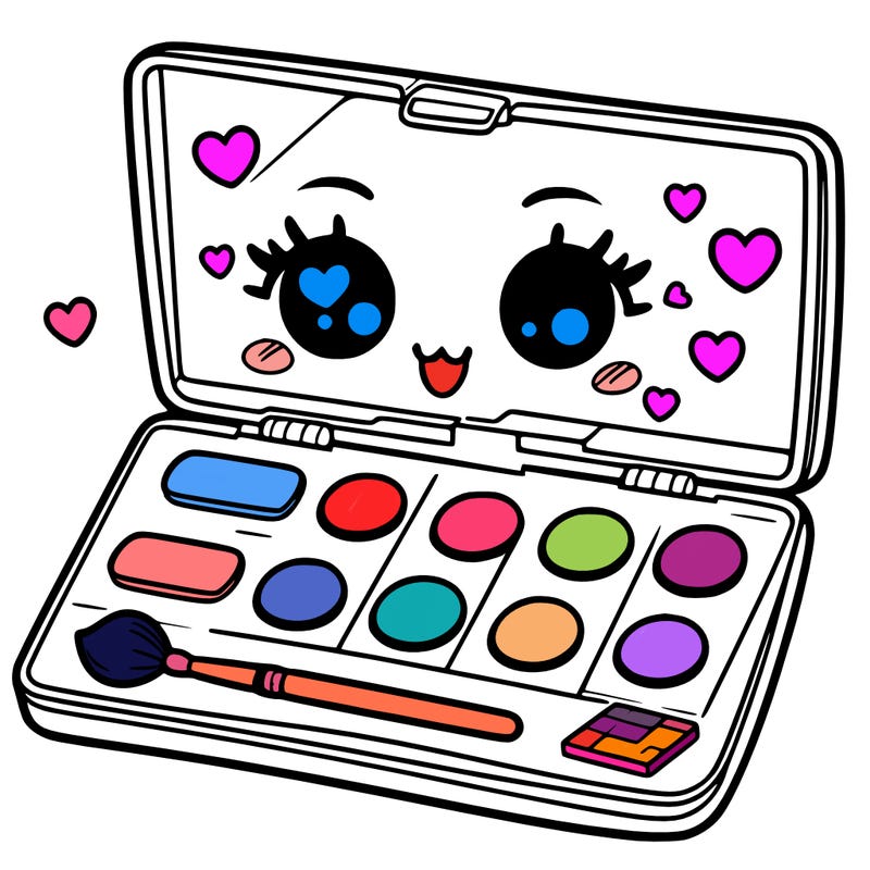 makeup pallet