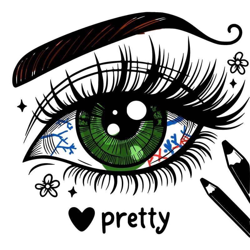 pretty eye