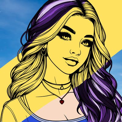 detailed realistic girl