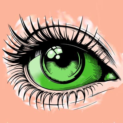 realistic eye