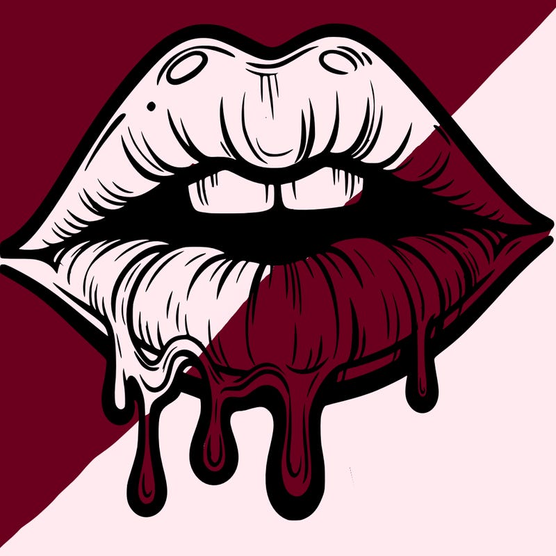 lips that look realistic and drip