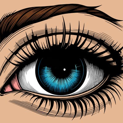 realistic eye