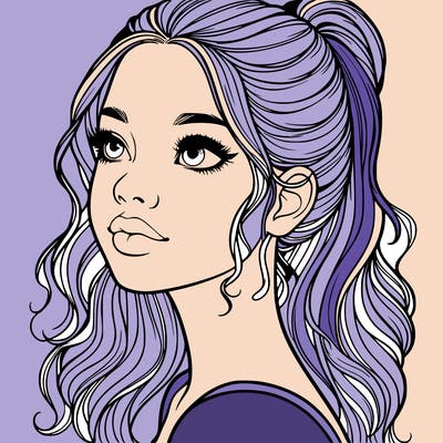 beautiful realistic girl