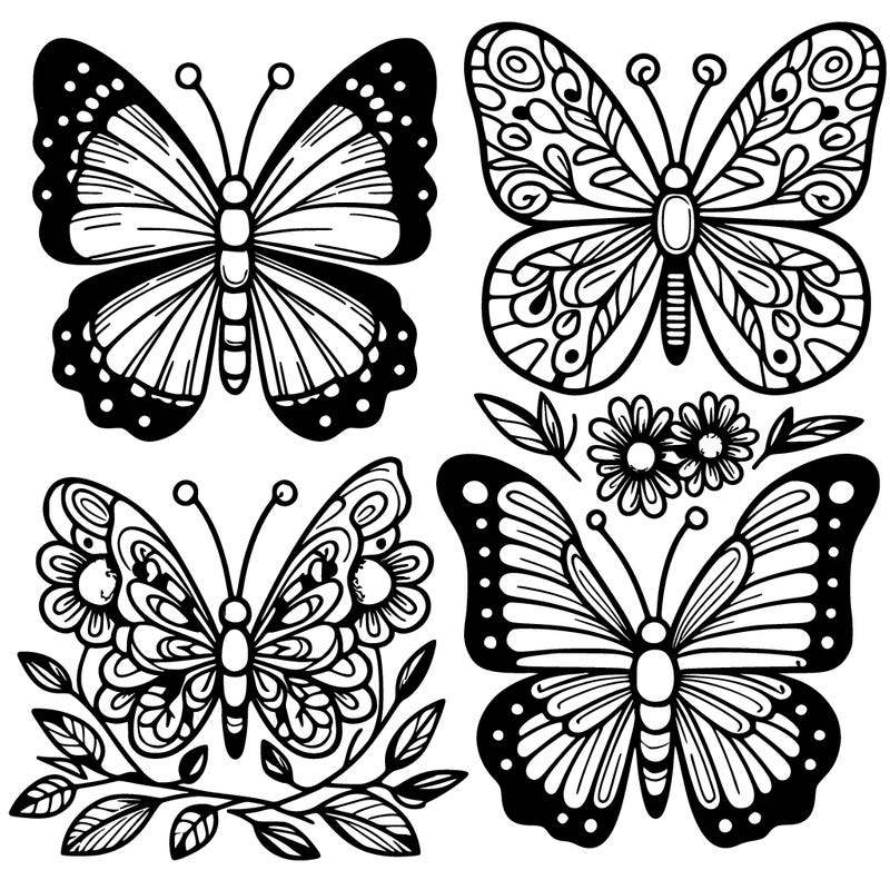 butterflies