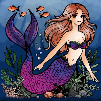 realistic mermaid
