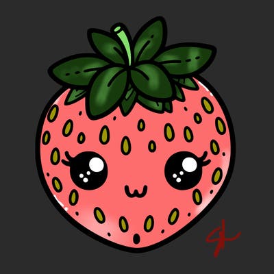 cute strawberry