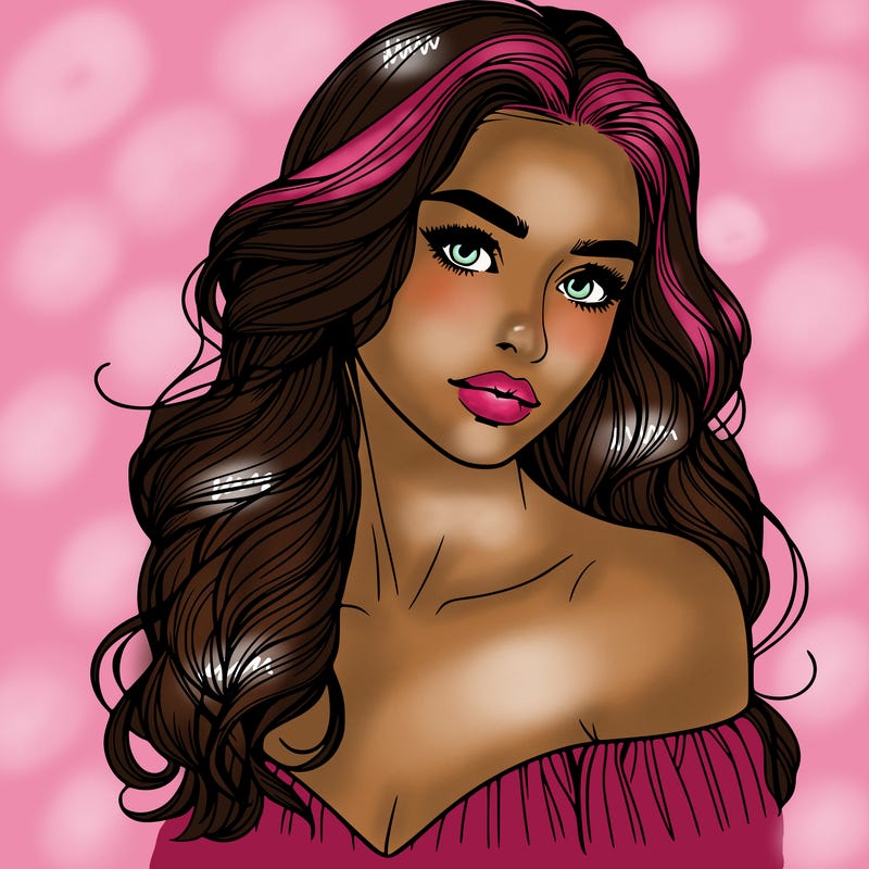 beautiful realistic girl