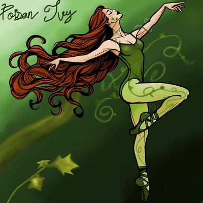 realistic woman dancer