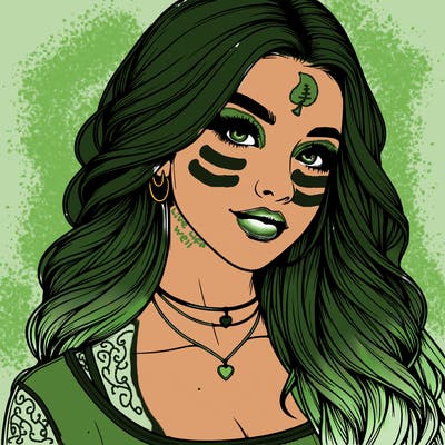 detailed realistic girl