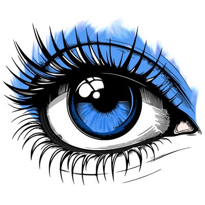 realistic eye