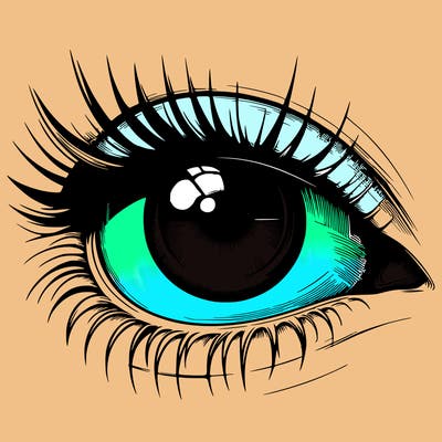 realistic eye