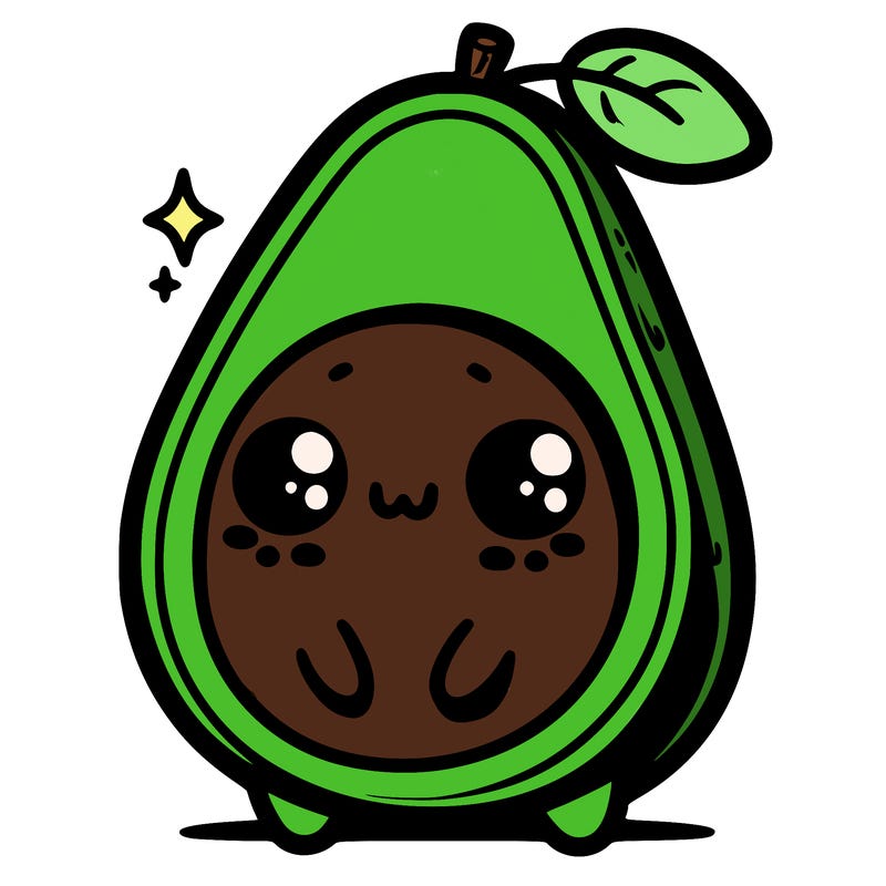 cute avocado