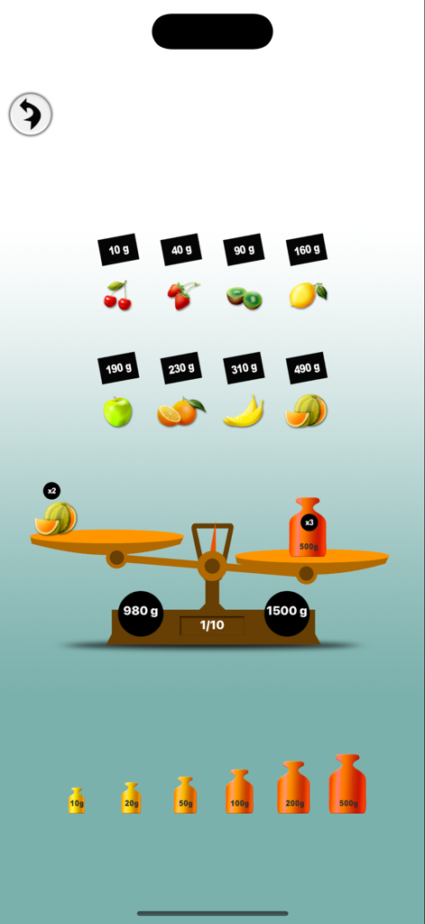 My First Weighing Exercises - Education App | MWM