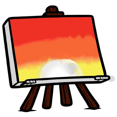 blank canvas