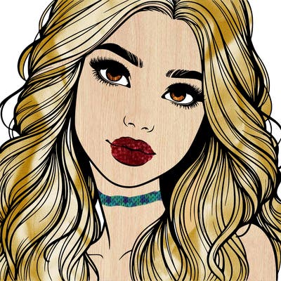 beautiful realistic girl