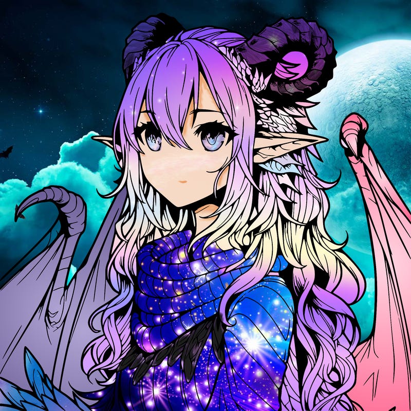 dragon girl realistic fantasy