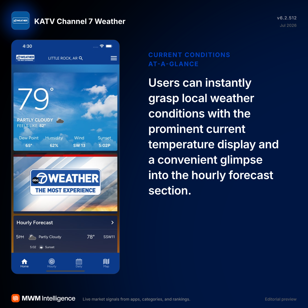 KATV Channel 7 Weather - Weather App | MWM