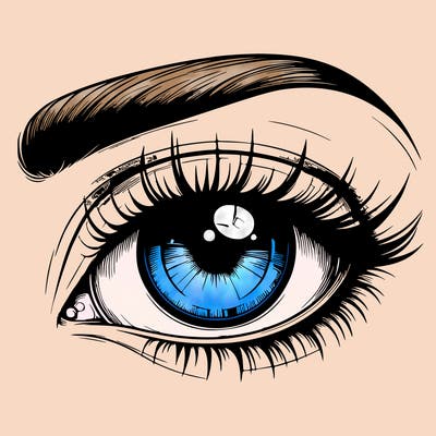 realistic eye