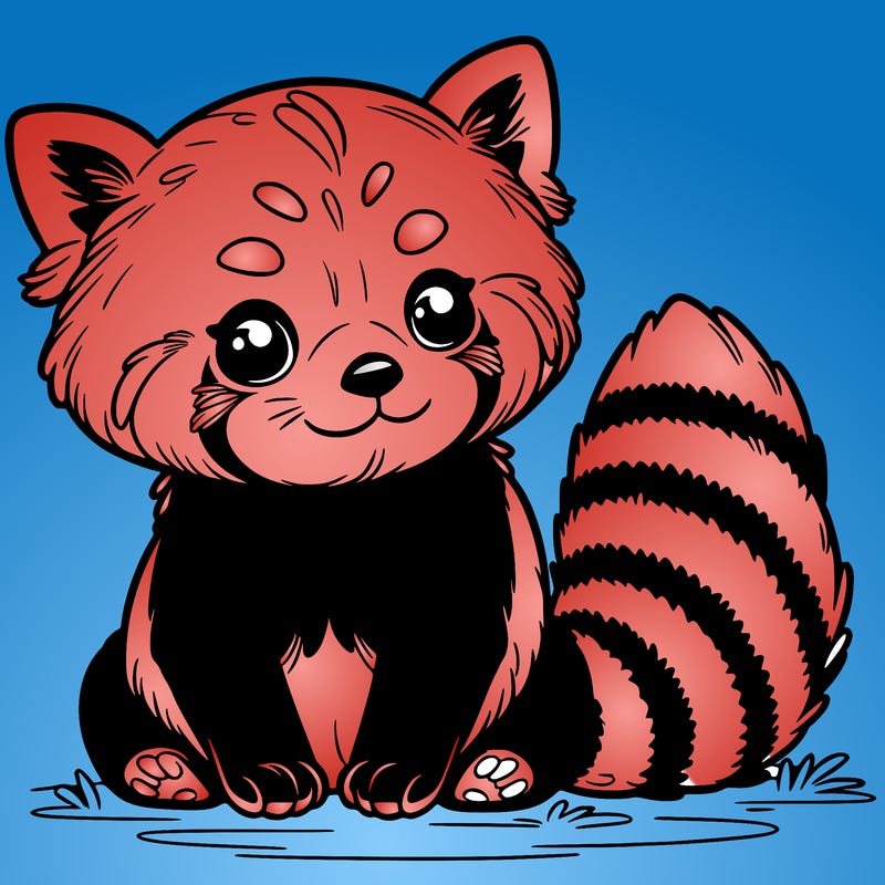 red panda
