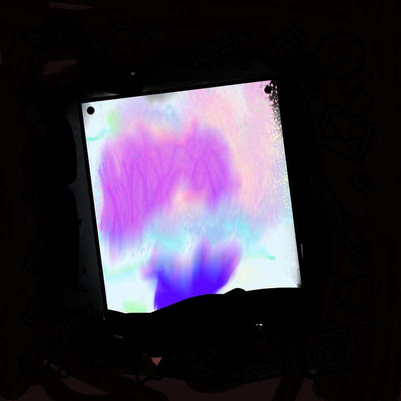 a blank white paper with nothing on it