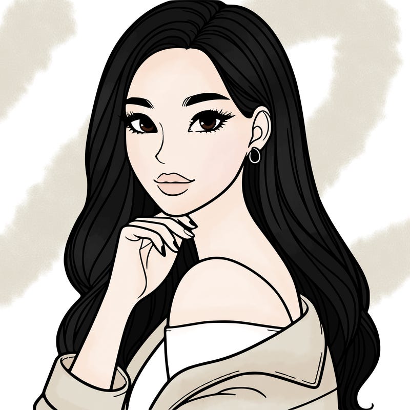 beautiful asian woman