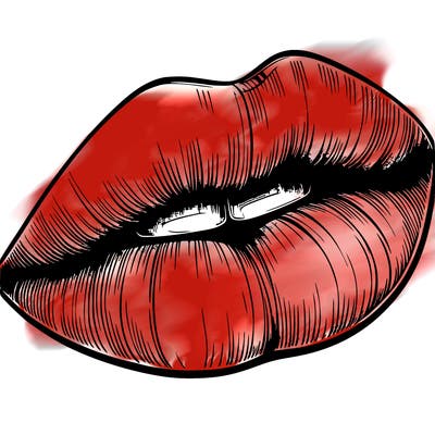 realistic lips