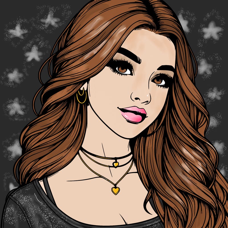 detailed realistic girl