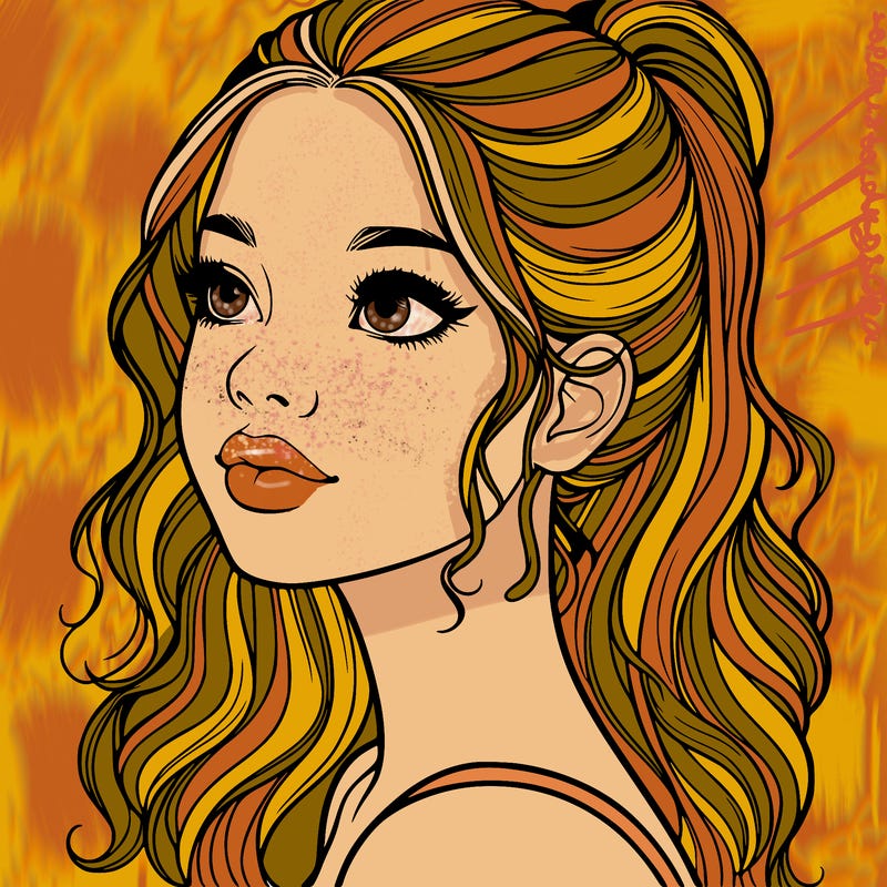 beautiful realistic girl