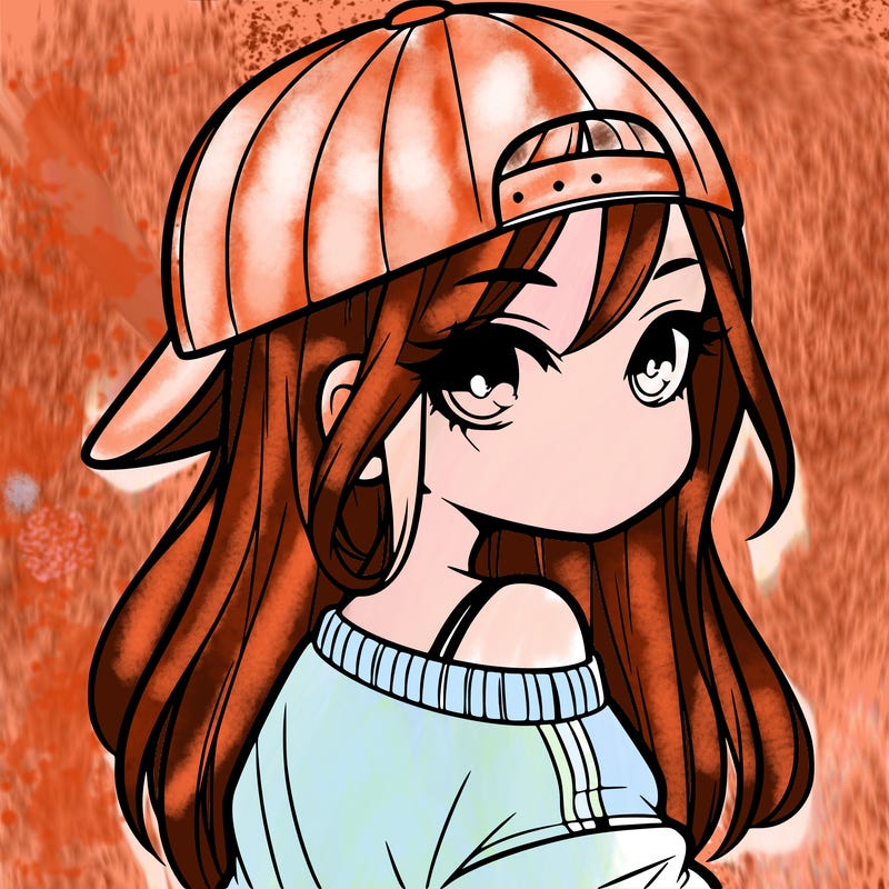 girl with a backward hat on