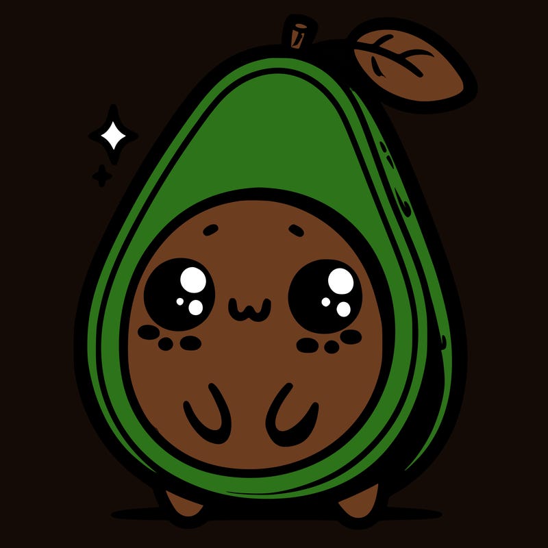 cute avocado