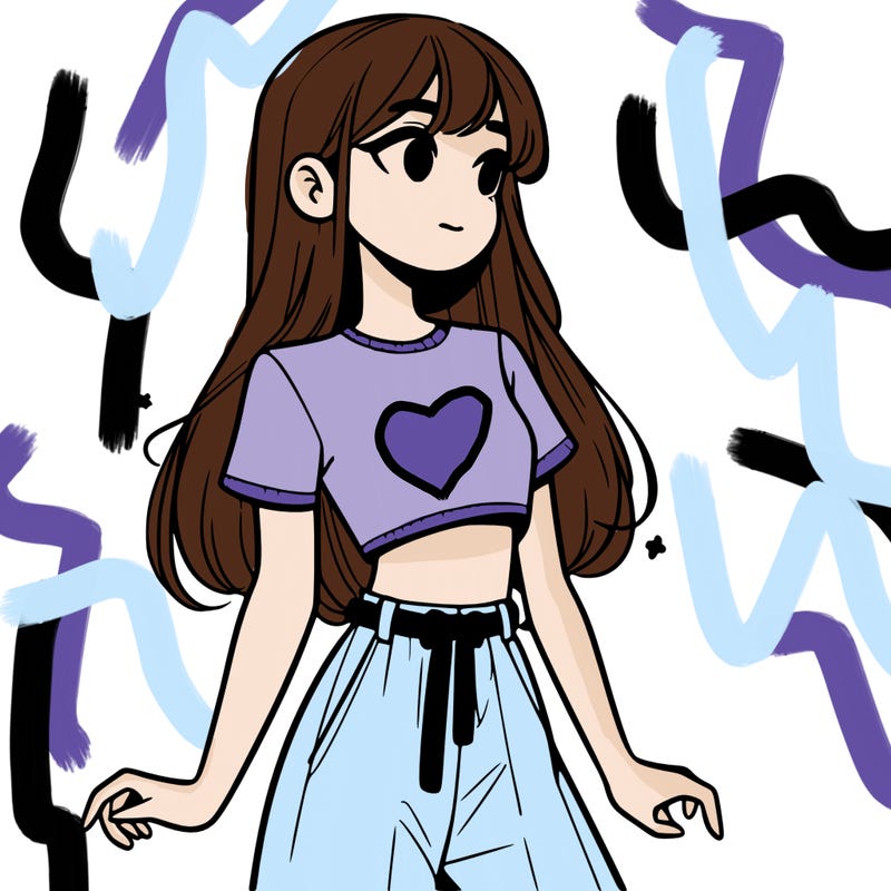 girl in a cute crop top