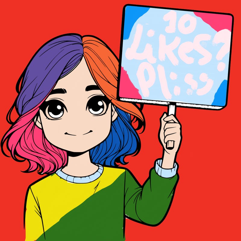 realistic girl holding up a sign