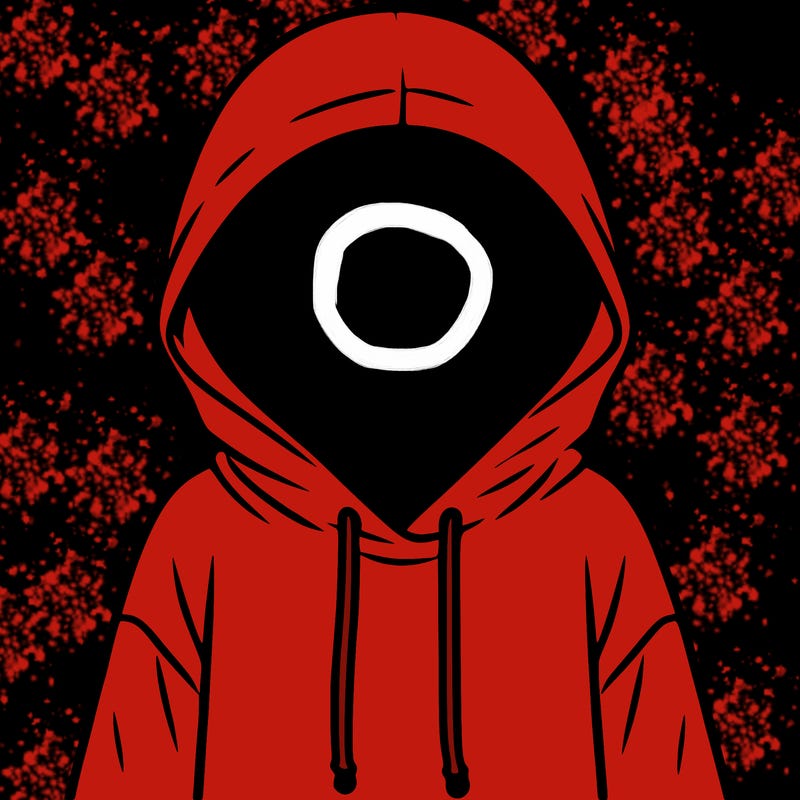 faceless girl in hoodie