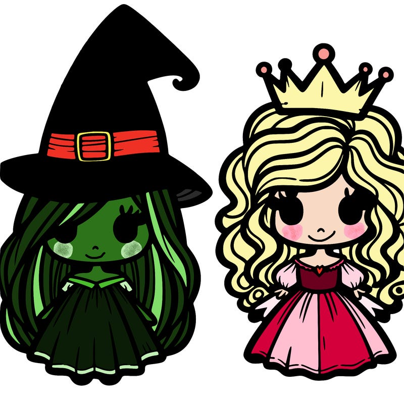 elphaba and glinda