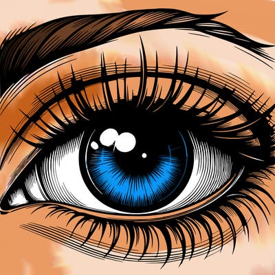 realistic eye