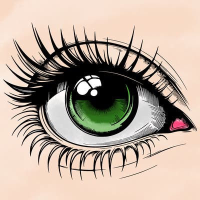 realistic eye
