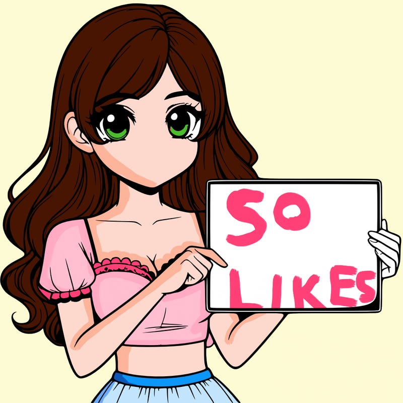 realistic pretty girl holding blank sign