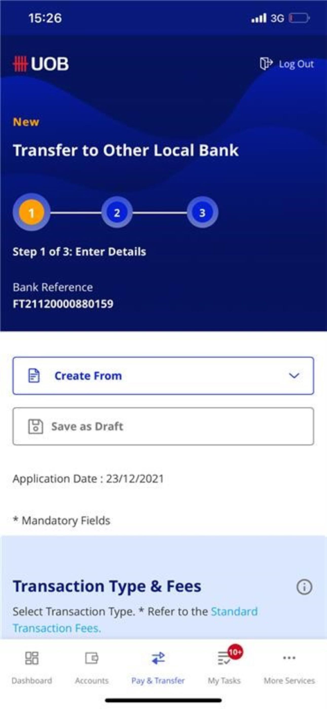 UOB Infinity Branches - Finance App | MWM