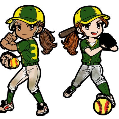 softball player