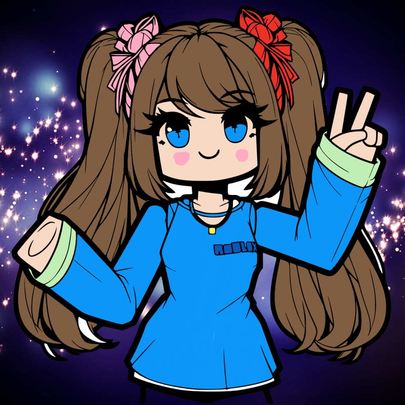 anime roblox girl