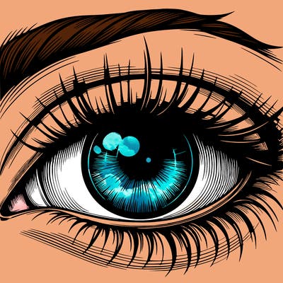 realistic eye