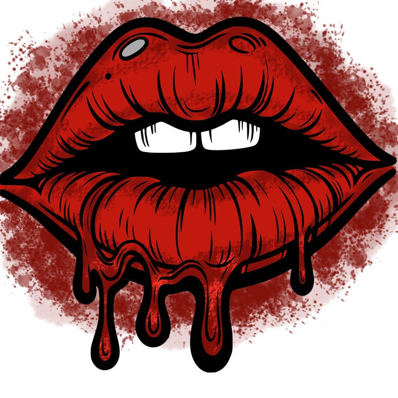 lips that look realistic and drip