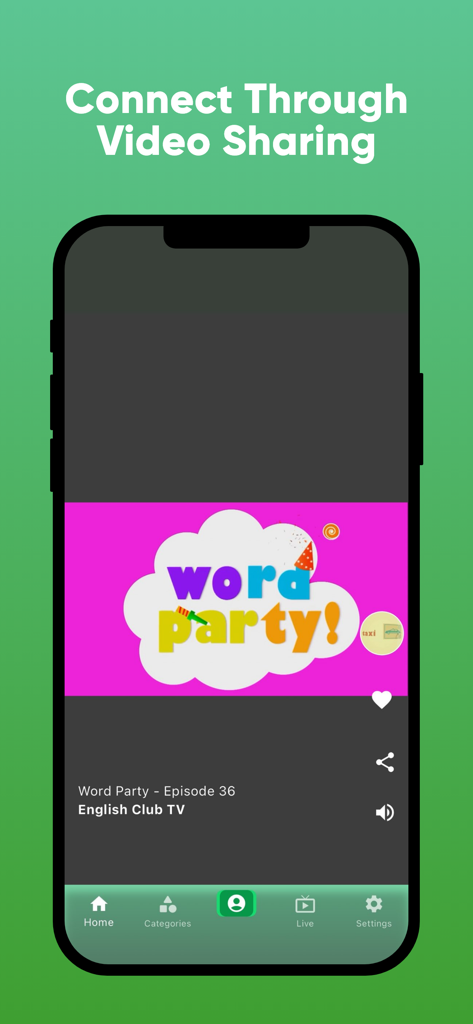 Amazing Videos Pro - Unlimited - Amazing Videos Pro app interface showing a video player with sharing options