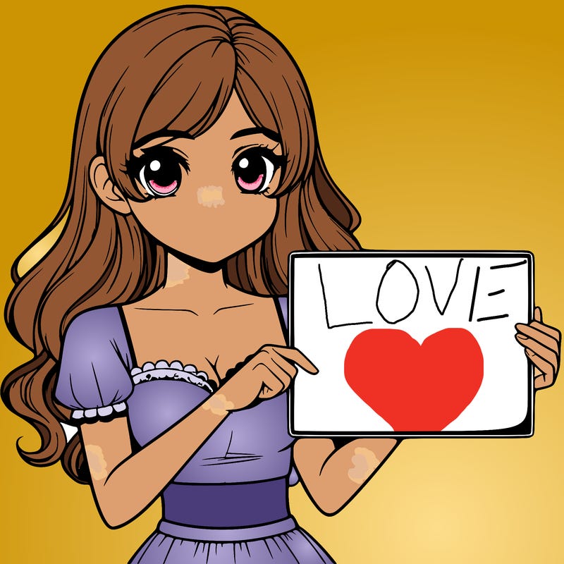 realistic pretty girl holding blank sign