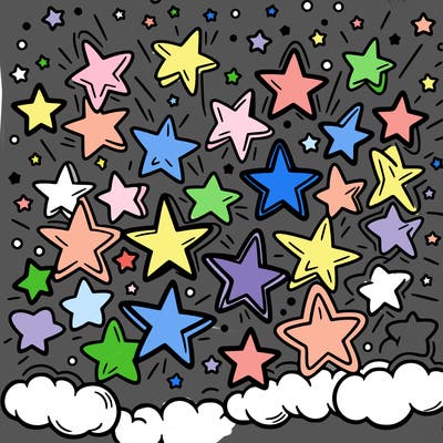 a lot of stars
