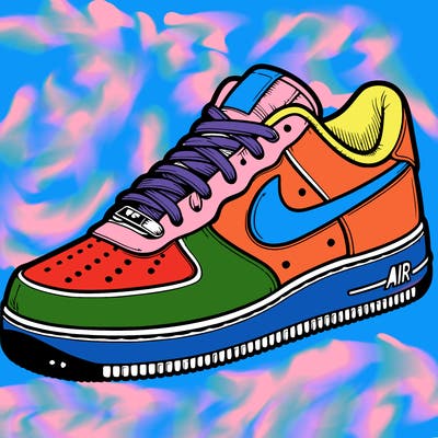 white nike air forces